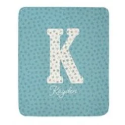 Big Fun Letter Quilted Blankets