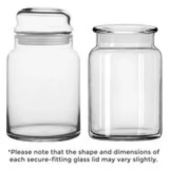 Big Heart Glass Treat Jar