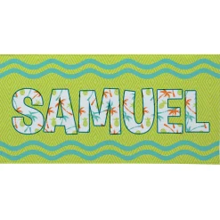 Big Name Beach Towel
