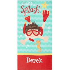 Big Splash Beach Towel