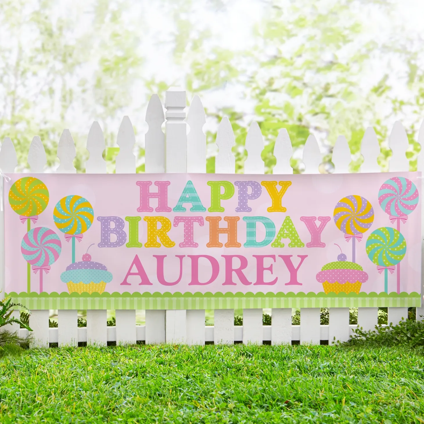 Birthday Sweets Banner