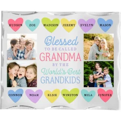 Blessed Hearts Multi-Photo Acrylic Block