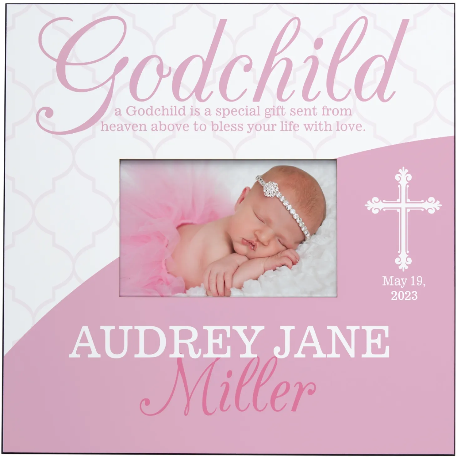 Blessings From Above Godchild Frame