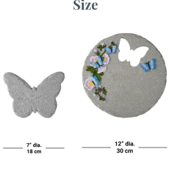 Blooming in Love Butterfly Garden Stone