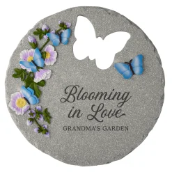 Blooming in Love Butterfly Garden Stone