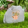 Blooms Forever Standing Garden Stone