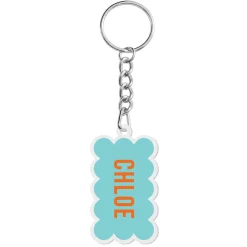 Bold And Bright Name Acrylic Keychain