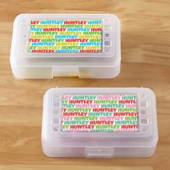 Bold & Bright Letters Pencil Case