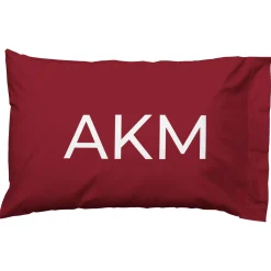 Bold Colors Monogram Pillowcase