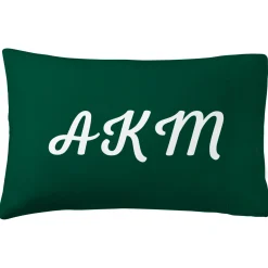 Bold Colors Monogram Pillowcase