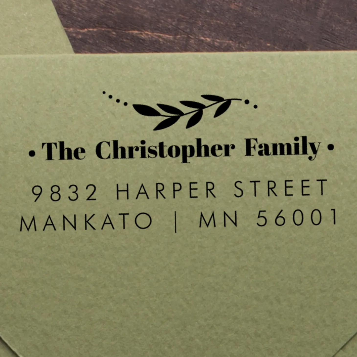 Branching Out Self-Inking Stamp