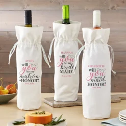 Bridal Party Wine Bag