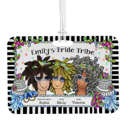 Bride Tribe Luggage Tag by Suzy Toronto