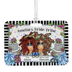 Bride Tribe Luggage Tag by Suzy Toronto