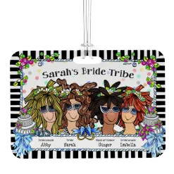 Bride Tribe Luggage Tag by Suzy Toronto