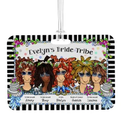 Bride Tribe Luggage Tag by Suzy Toronto