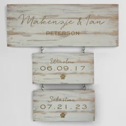Building Our Story Wood Wall Art