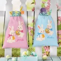 Bunny Duo Drawstring Bag
