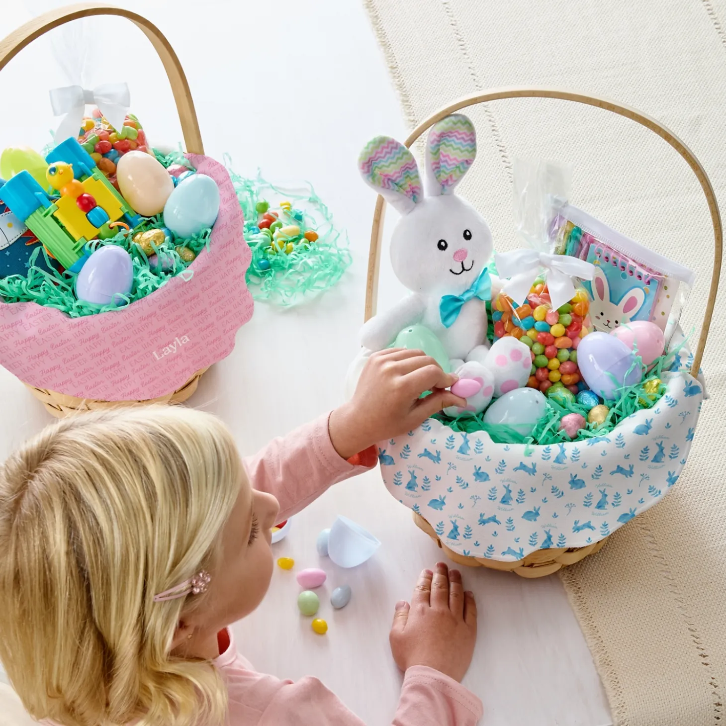 Bunny Liner Easter Baskets