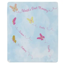 Butterfly Blessings Plush Blanket