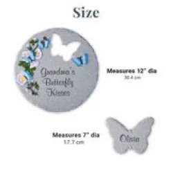 Butterfly Kisses Garden Stone