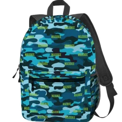 Camo Name Allover Print Backpack