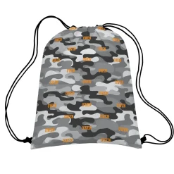 Camo Name Allover Print Drawstring Bags