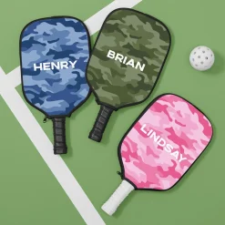 Camo Pickleball Paddle Cover
