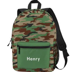 Camouflage Print Backpack