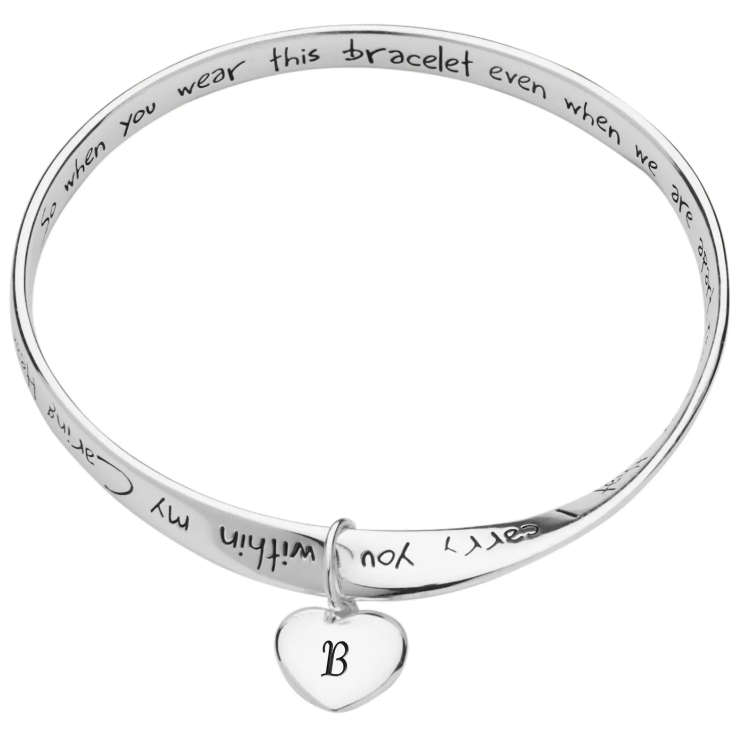 Carried In My Heart Remembrance Bracelet