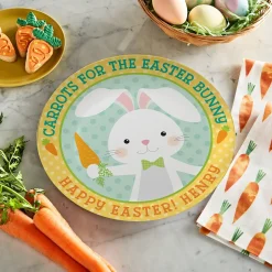Carrots for Bunny Personalized Plate