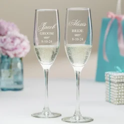 Champagne Flutes Set