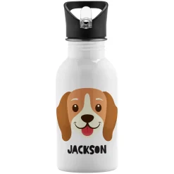 Cheerful Animals Water Bottle