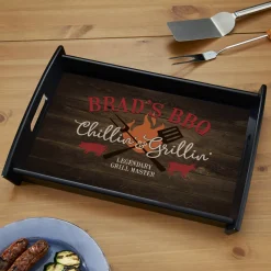 Chillin & Grillin Wood Tray