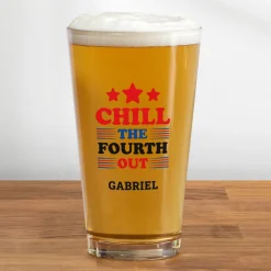 Chill Stars Pint Beer Glass