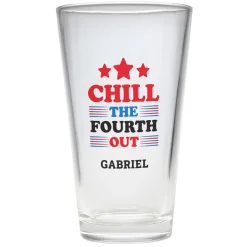 Chill Stars Pint Beer Glass