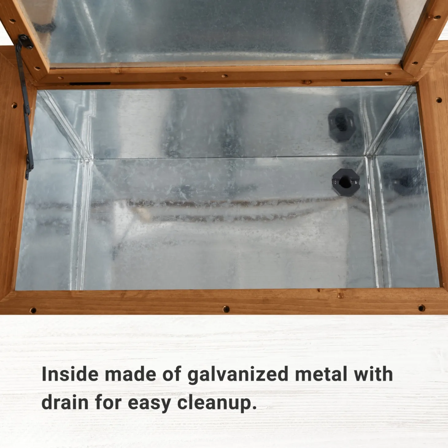 Chill Zone Outdoor Wooden Cooler