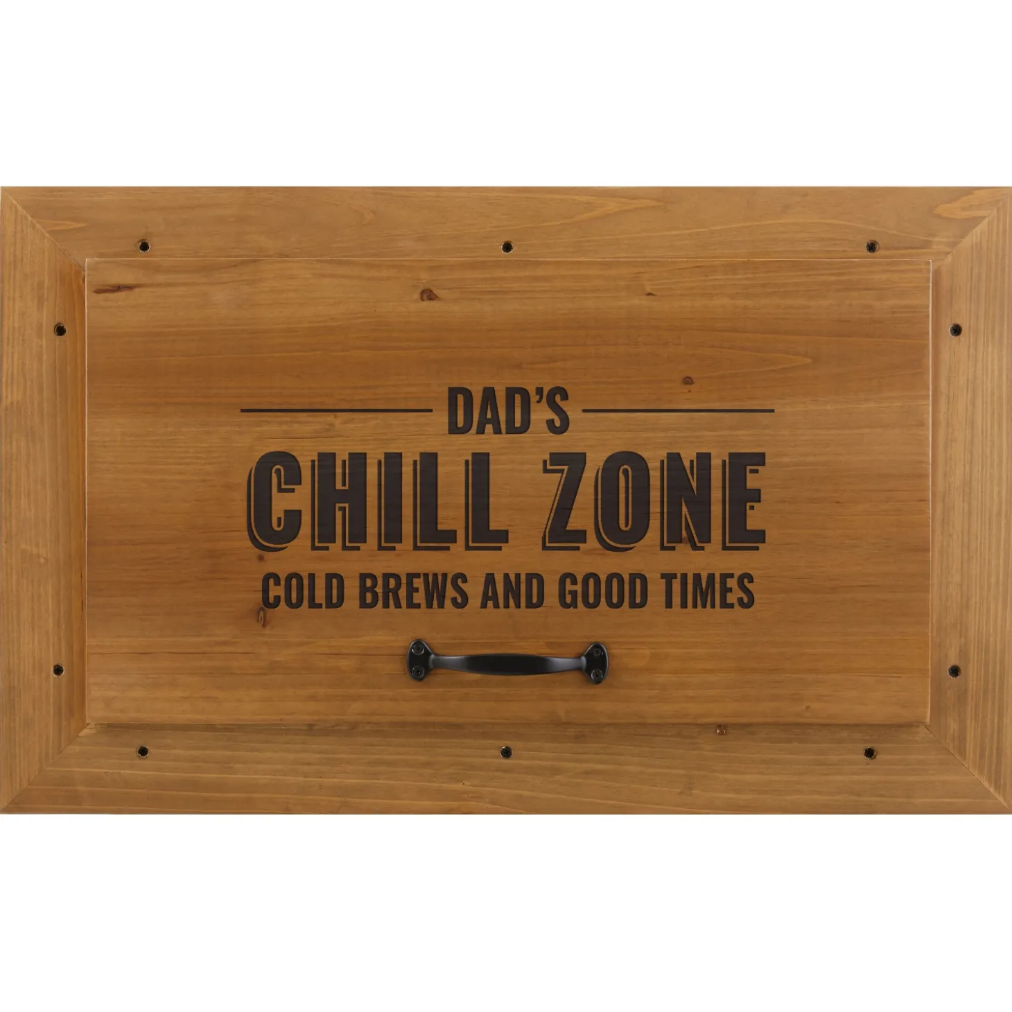Chill Zone Outdoor Wooden Cooler
