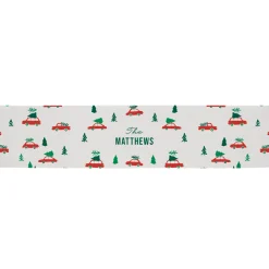 Christmas Cars Table Runner