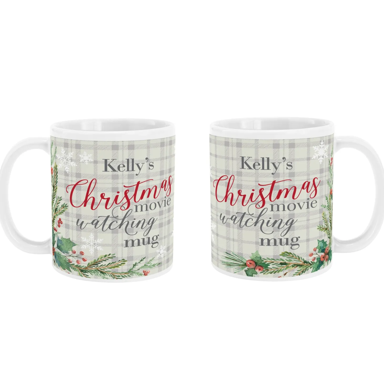 Christmas Movie Watching Mug