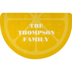 Citrus Half Round Doormat