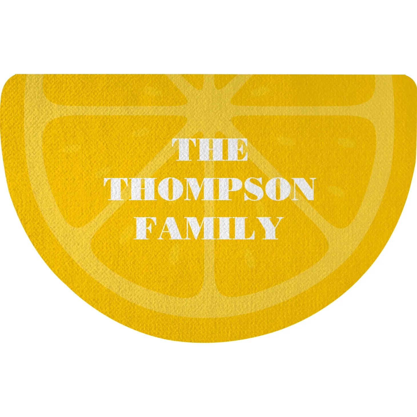 Citrus Half Round Doormat