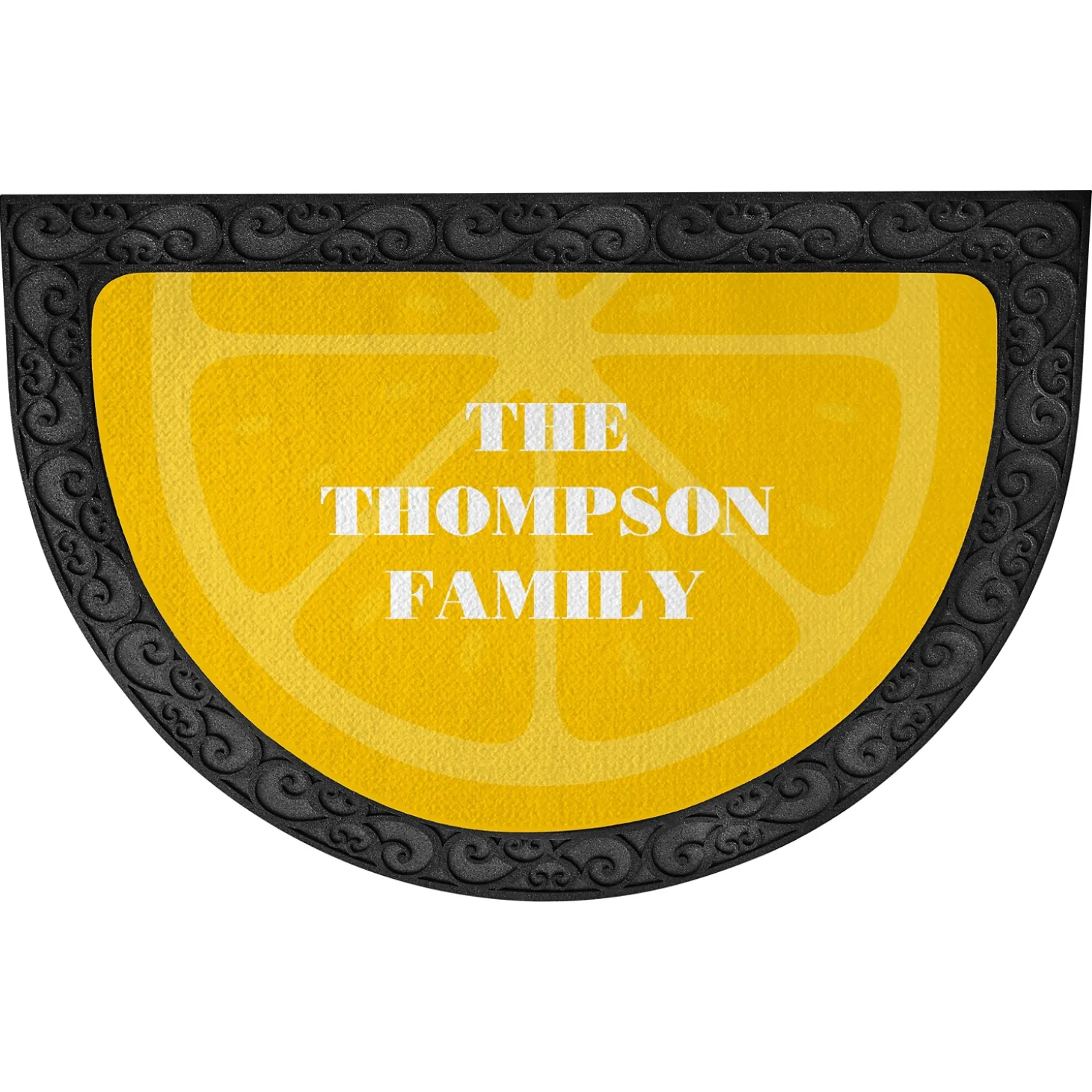 Citrus Half Round Doormat