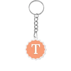 Classic Initial Acrylic Keychain
