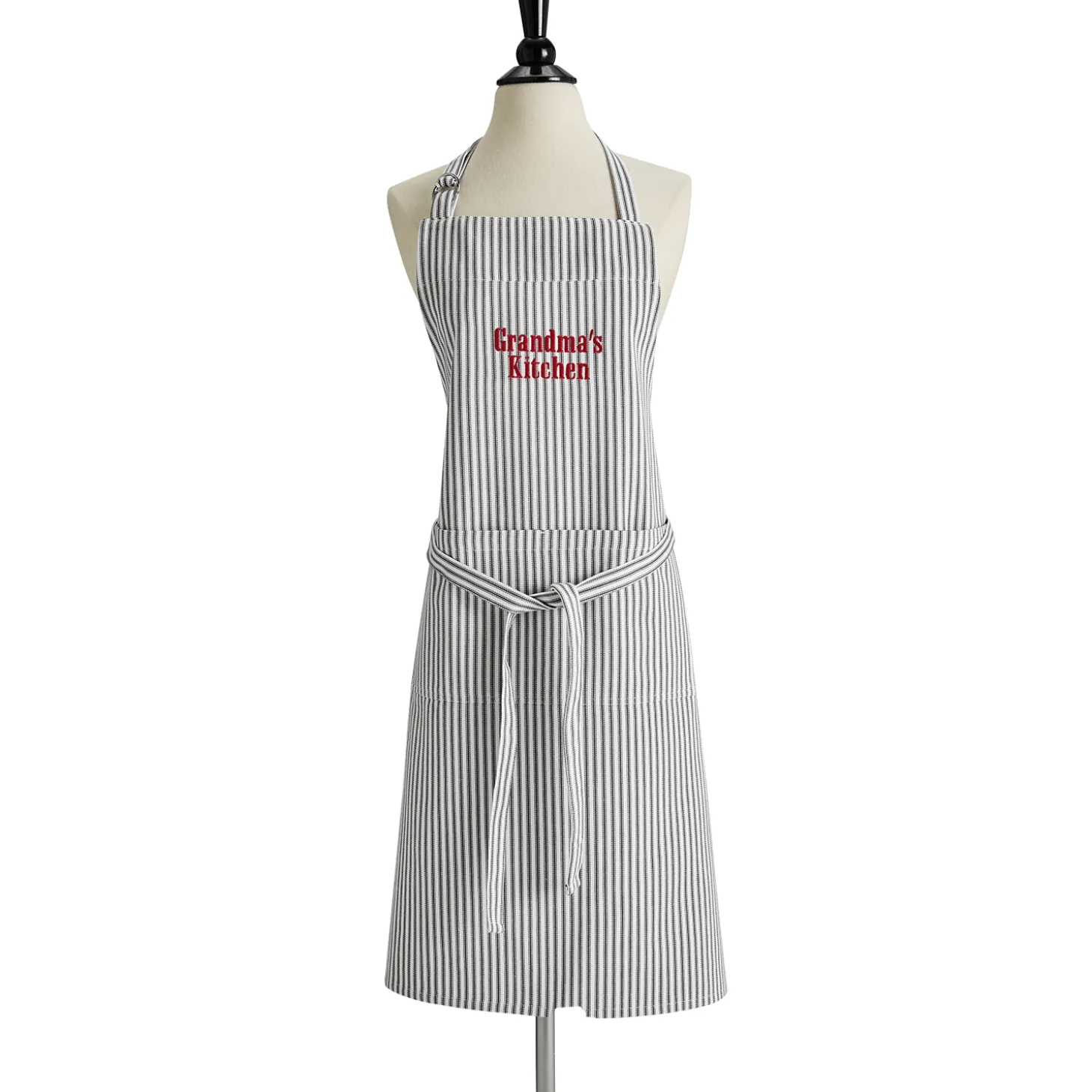 Classic Striped Kitchen Apron