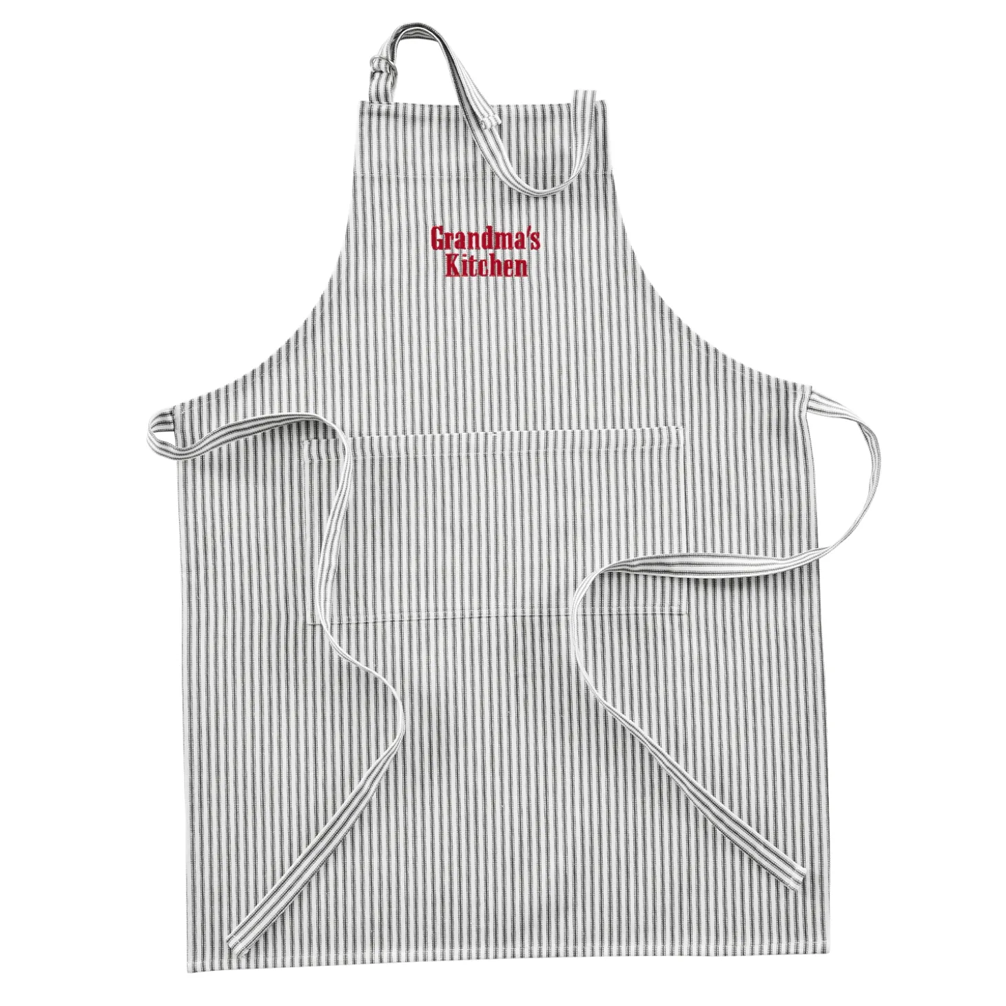 Classic Striped Kitchen Apron