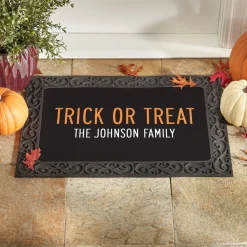 Classic Trick or Treat Doormat