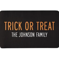 Classic Trick or Treat Doormat