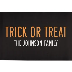Classic Trick or Treat Doormat