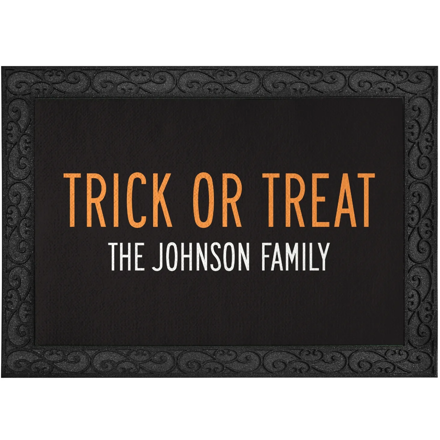 Classic Trick or Treat Doormat